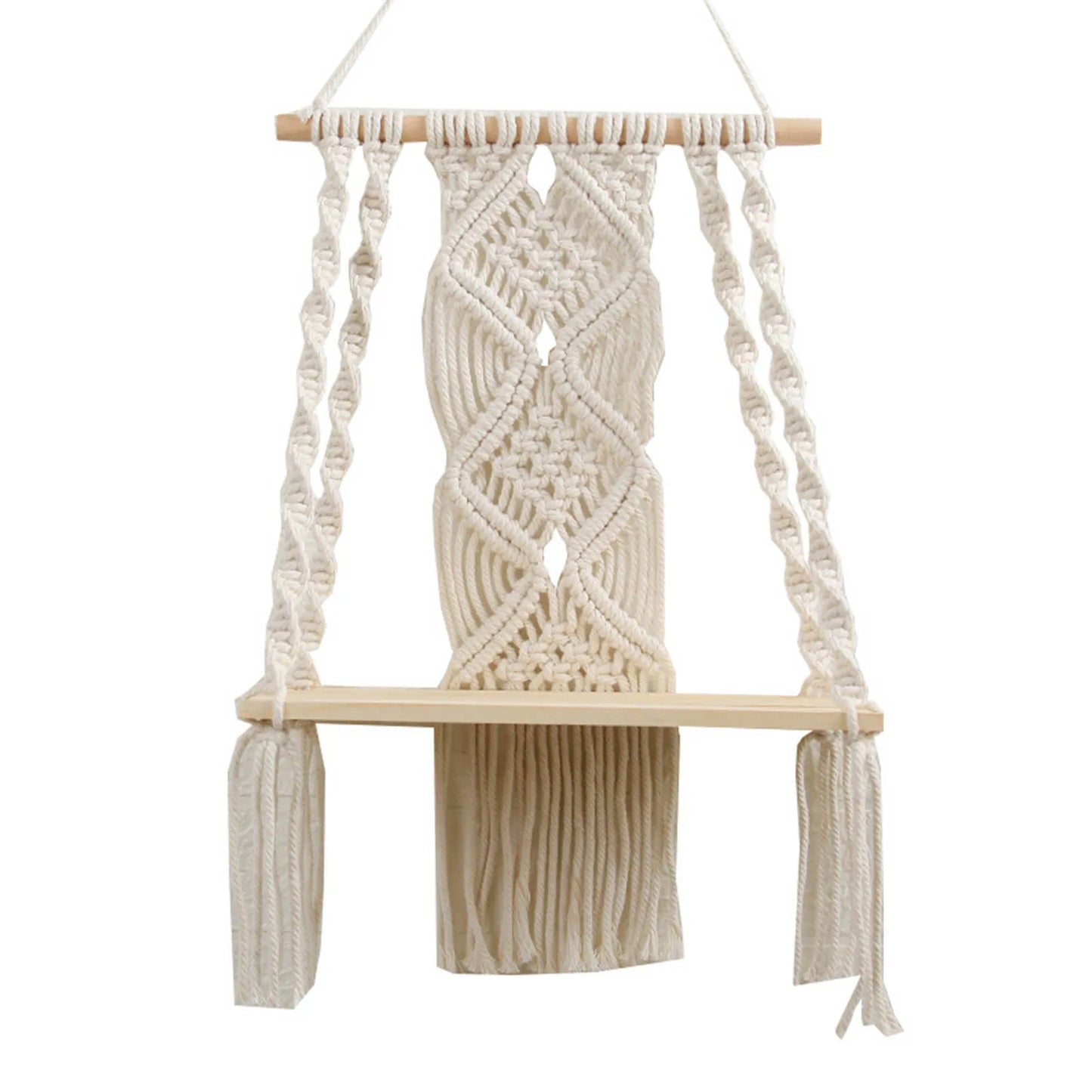 Hand-woven Pendant Macrame Wall Hanging Boho Woven Tapestry Bohemian Crafts Room Decoration Gorgeous Tapestry For Home Decor