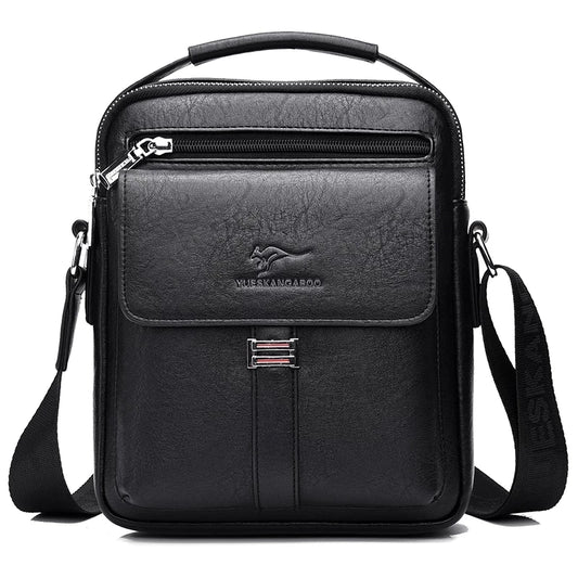 Luxury Brand Kangaroo Men Messenger Bag Leather Casual Side Shoulder Bag Vintage Men Bag Business Crossbody Bag For Men 2021 New