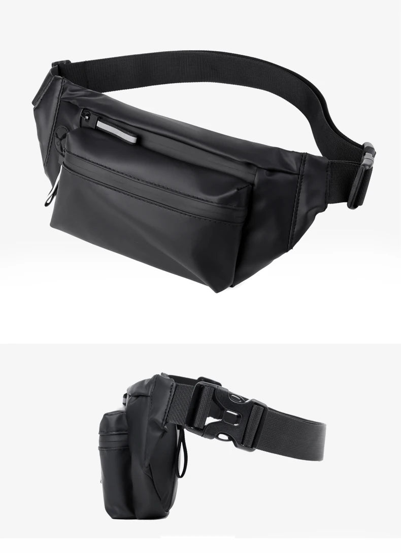 Brand Men Waist Bag Sports Fanny Pack Running Bicycle Chest Bag Male Sling Crossbody Bag Casual Hip Belt Bag Male Waist Packs