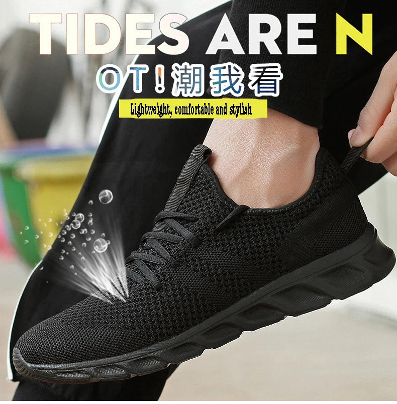 Hot Sale Light Running Shoes Comfortable Casual Men's Sneaker Breathable Non-slip Wear-resistant Outdoor Walking Men Sport Shoes