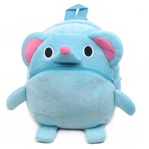 Disney Mickey Stitch Cute Cartoon Kids Plush Backpack Toys Mini School Bag Children's Gifts Boy Girl Baby Student Bags Wallet