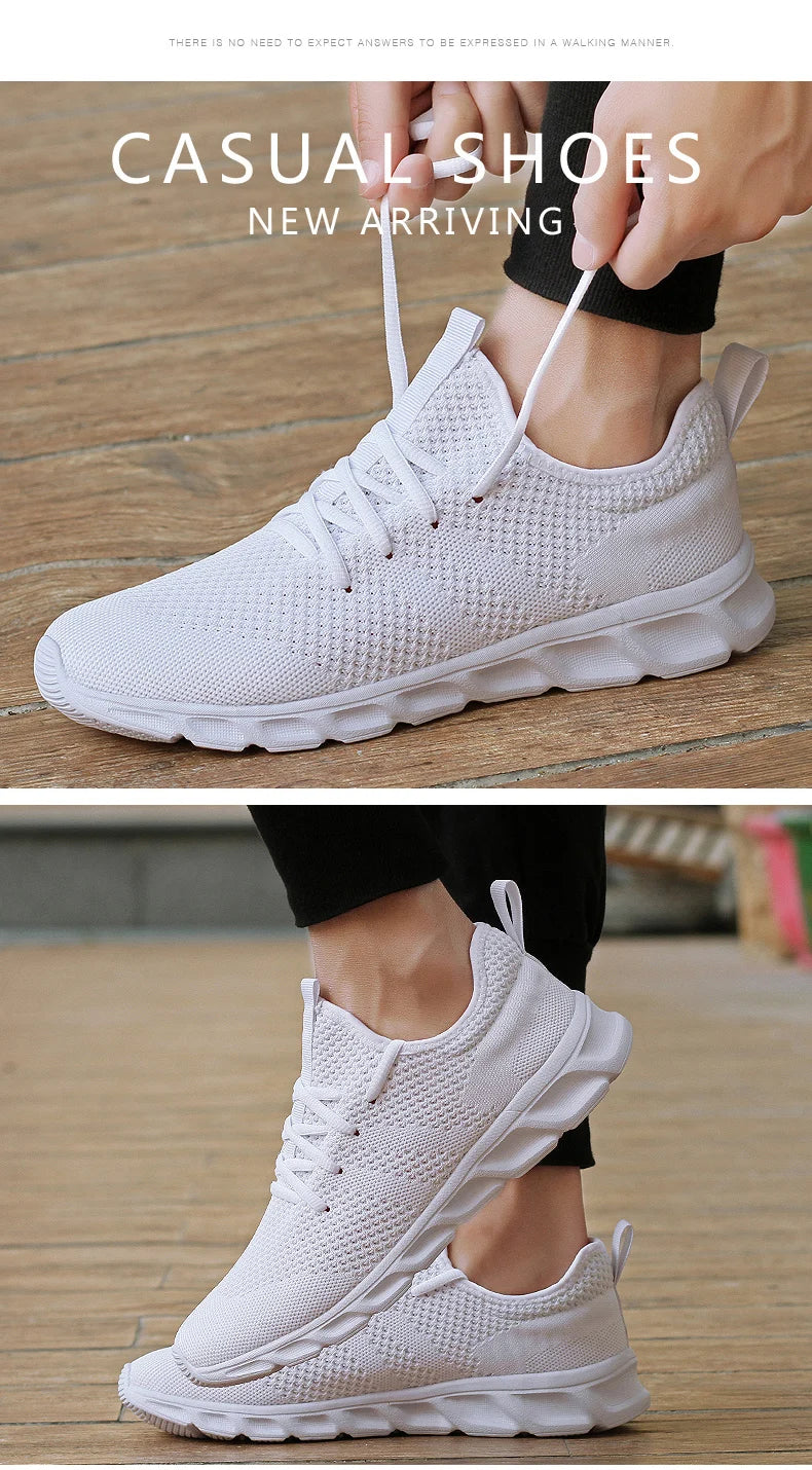 Hot Sale Light Running Shoes Comfortable Casual Men's Sneaker Breathable Non-slip Wear-resistant Outdoor Walking Men Sport Shoes