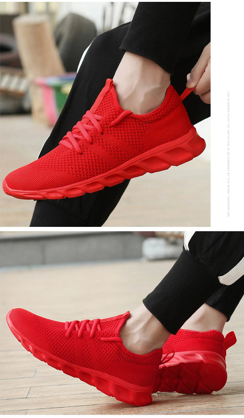 Hot Sale Light Running Shoes Comfortable Casual Men's Sneaker Breathable Non-slip Wear-resistant Outdoor Walking Men Sport Shoes