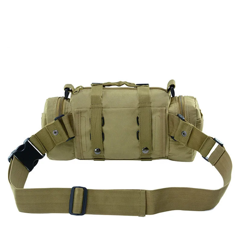 High Quality Outdoor Tactical Backpack Waist Pack Waist Bag Mochilas Molle Camping Hiking Pouch 3P Chest Bag