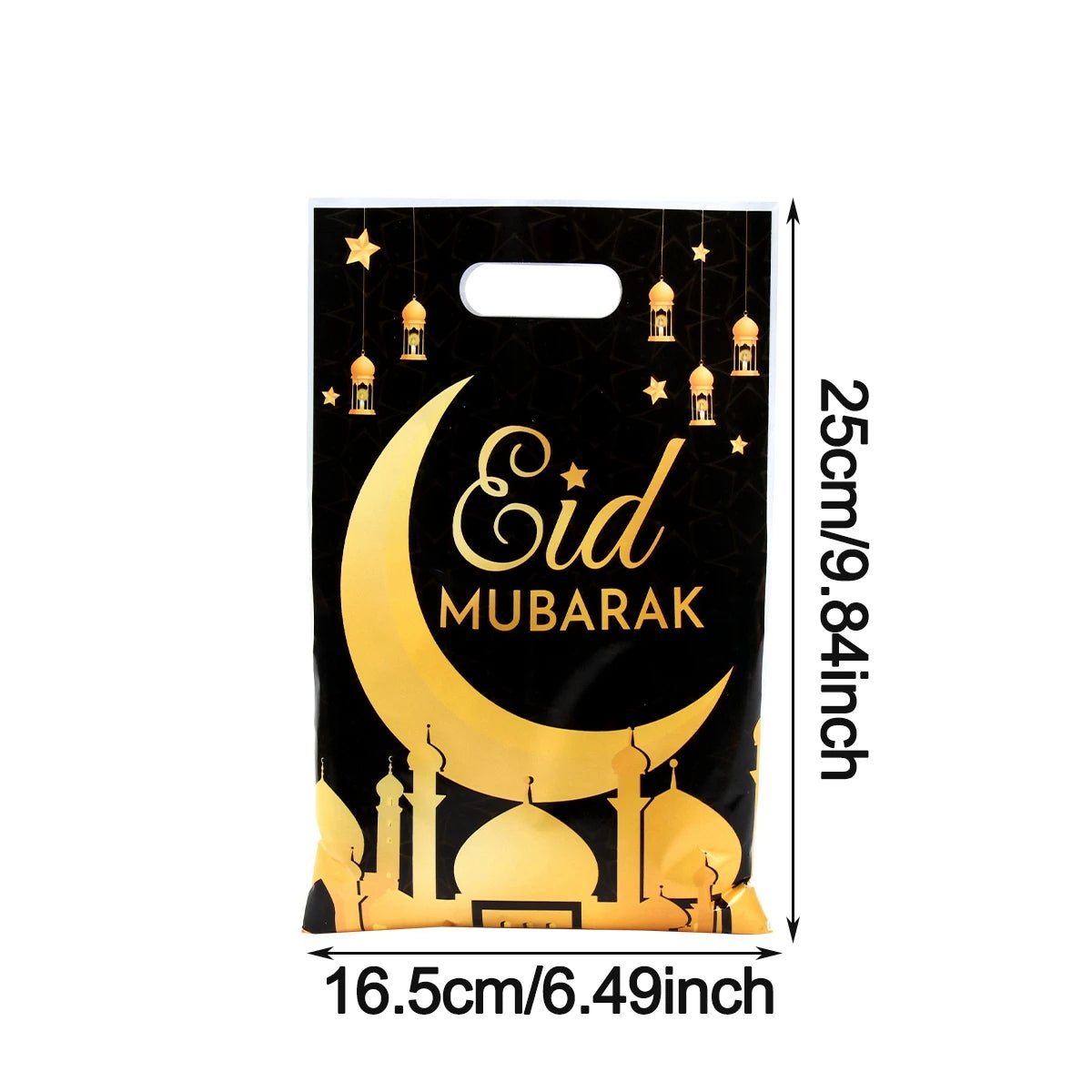 EID Mubarak Decoration Gift Bags Ramadan Decoration 2025 for Kid Candy Bags Ramadan Kareem Islamic Muslim Party Eid Al Adha Gift