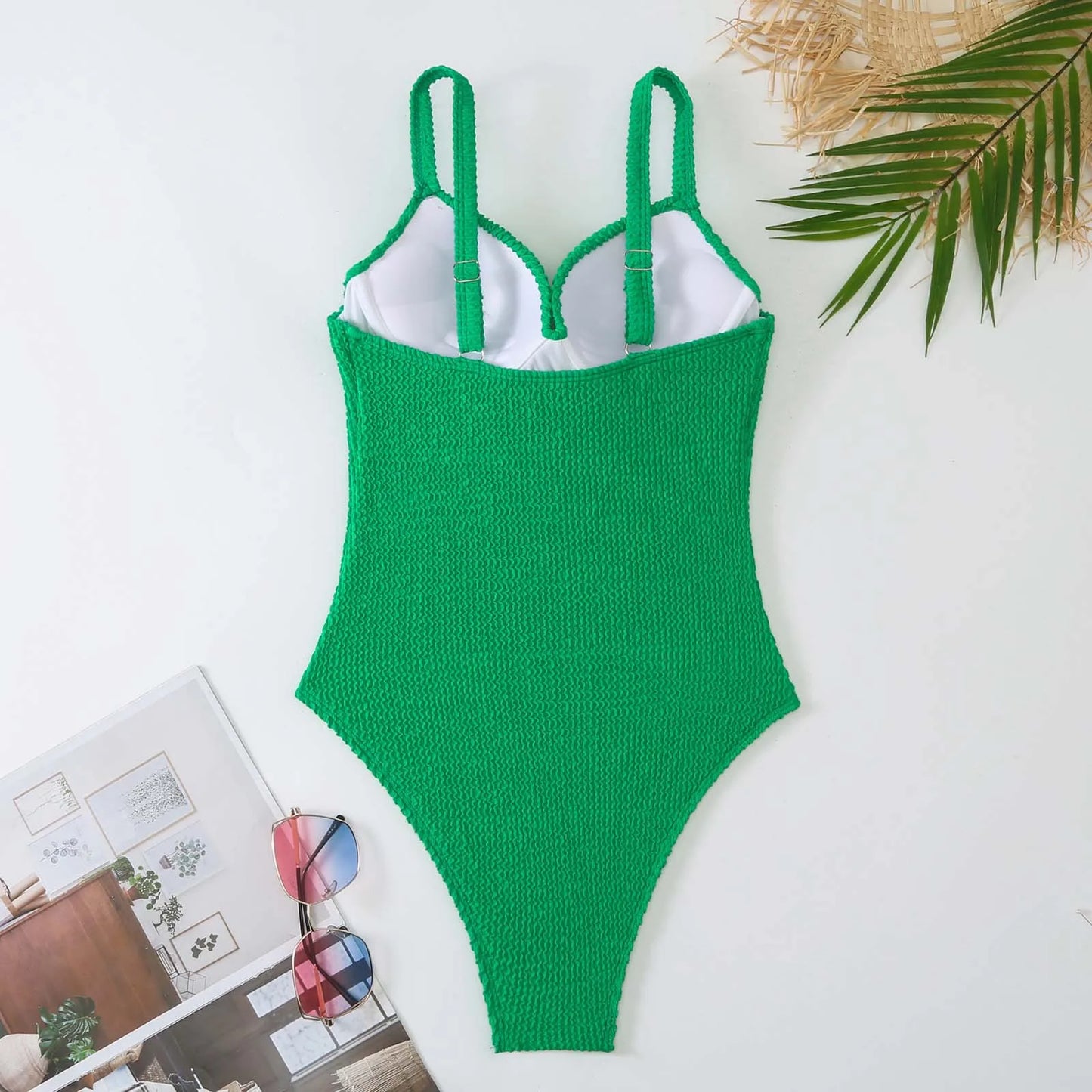 2023 Push Up Swimsuit Women One Piece Solid Swimwear Female Bodysuit Bathers Bathing Swimming Swim Suit Summer Beachwear