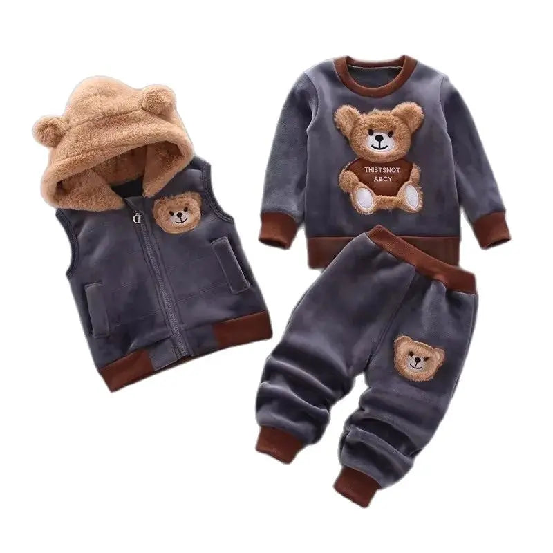 Newborn Baby Boys Clothes Sets Autumn Baby Girls Clothes Hoodie+Pant Outfit Kids Costume Suit Infant Clothing For Baby Warm Sets