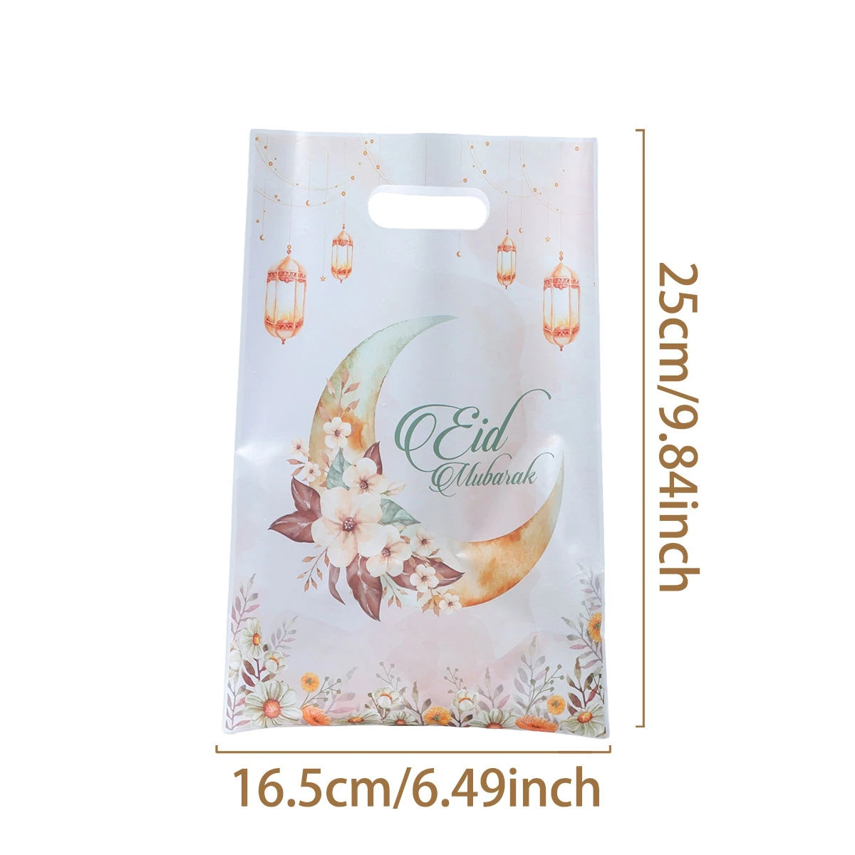 EID Mubarak Decoration Gift Bags Ramadan Decoration 2025 for Kid Candy Bags Ramadan Kareem Islamic Muslim Party Eid Al Adha Gift