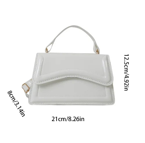 Fashion new women's bag shoulder bag small fresh simple small square bag summer solid color handbag diagonal bag a package