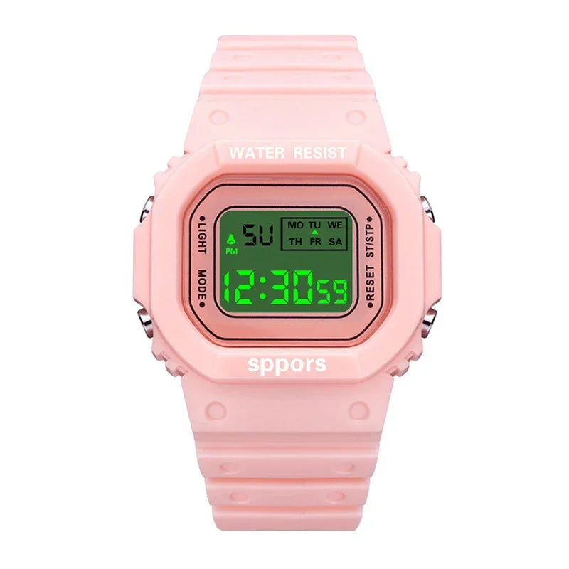 Fashion Silicone Jelly Women Watches Waterproof Sport Watch For Women Men Reloj Digital Mujer Relogio Feminino Ladies Clock