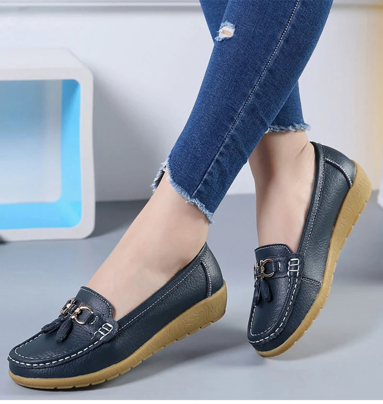 Women Shoes Slip On Loafers For Ballet Flats Women Moccasins Casual Sneakers Zapatos Mujer Flat Shoes For Women Casual Shoes