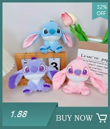 1Pc Anime Lilo And Stitch Figure Stitch Pencil Case Bag Pencil Eraser Kawaii Students Children School Supplies Kids Gifts Toys