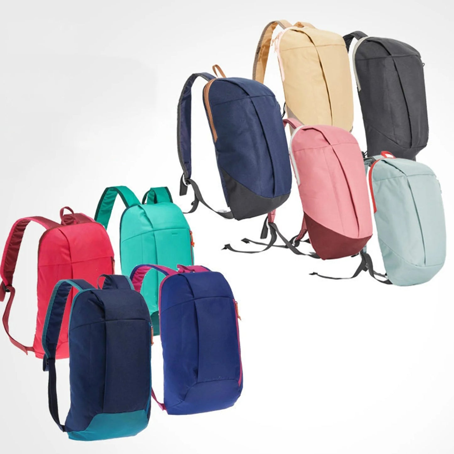 1PC Ladies Sports Travel Mini Backpack Leisure Simple Ultra Light Travel All-match Travel Backpack Men's Sports Small Bag