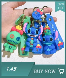 1Pc Anime Lilo And Stitch Figure Stitch Pencil Case Bag Pencil Eraser Kawaii Students Children School Supplies Kids Gifts Toys