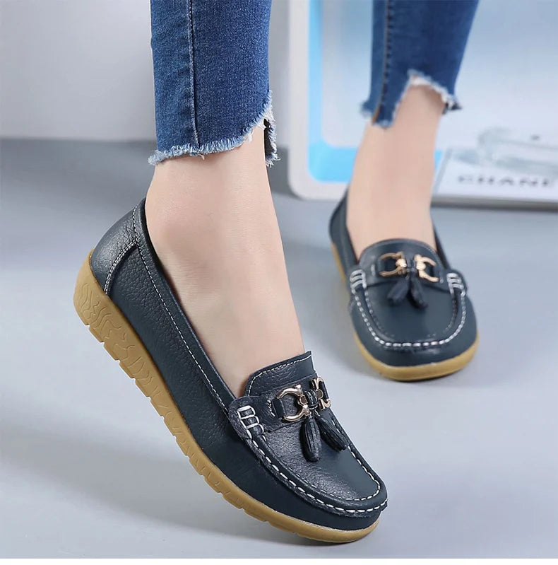 Women Shoes Slip On Loafers For Ballet Flats Women Moccasins Casual Sneakers Zapatos Mujer Flat Shoes For Women Casual Shoes