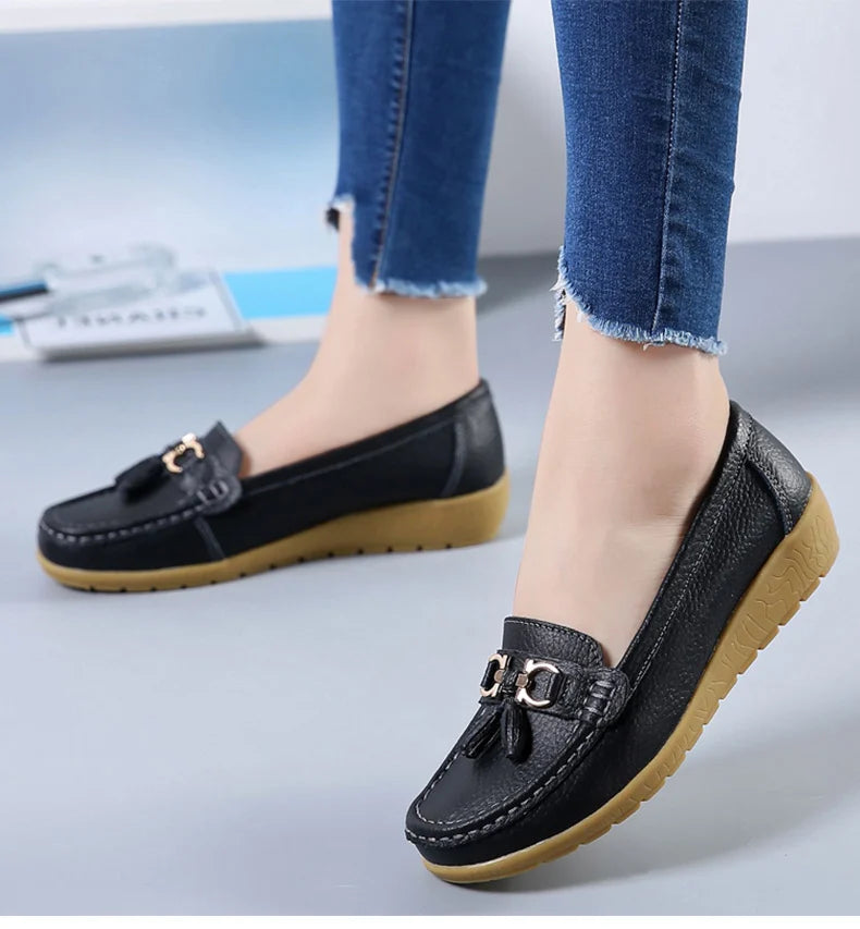 Women Shoes Slip On Loafers For Ballet Flats Women Moccasins Casual Sneakers Zapatos Mujer Flat Shoes For Women Casual Shoes