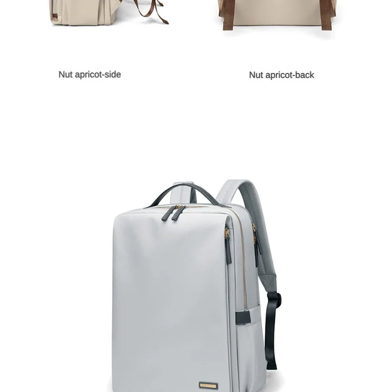 GOLF Women's Backpack Fashion New Travel Simple Business Large Capacity Laptop 15.6 inch Casual Student Backpack Women