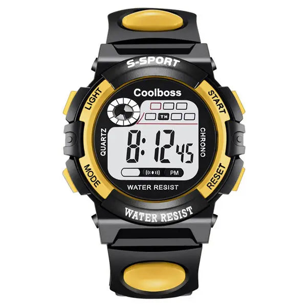 Electronic Watch For Boys Girls Children Luminous Dial Military Sport Watches for Kids Waterproof Multi-function Digital Watch