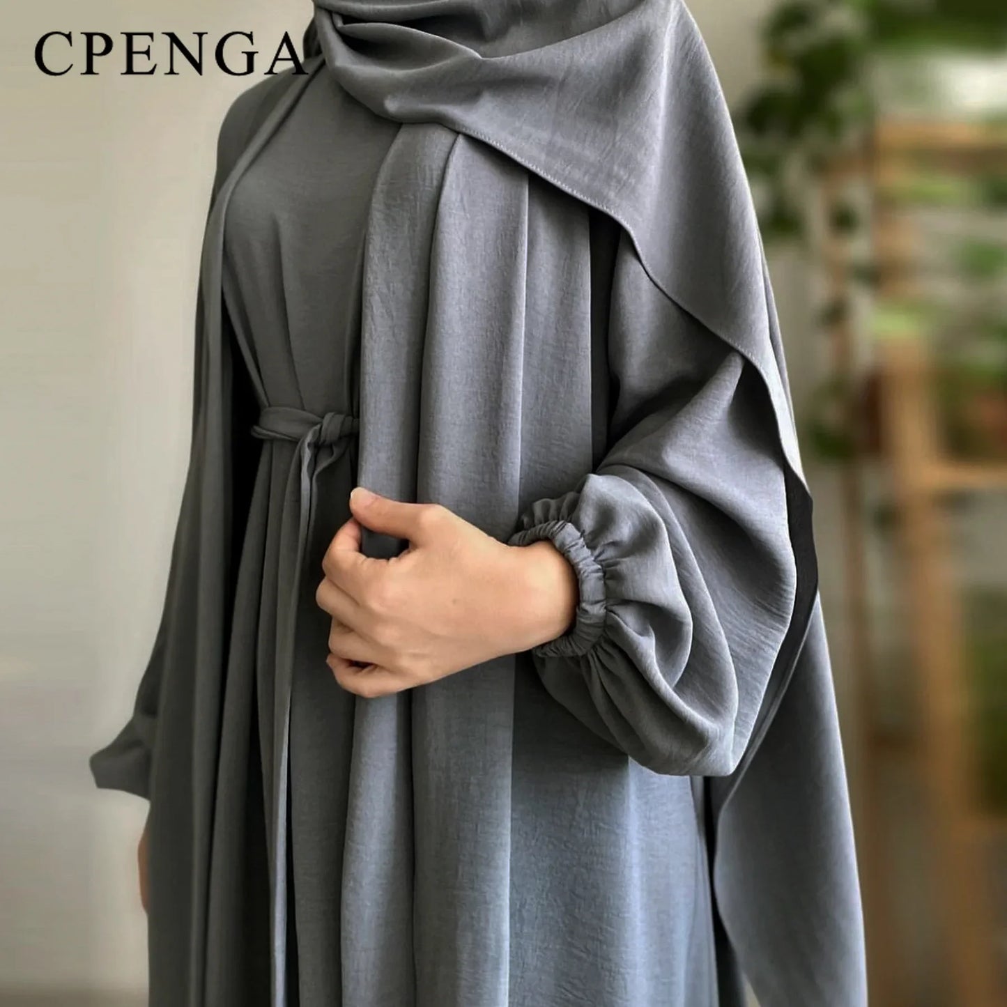 Ramadan Niqab Khimar Muslim Abaya Kaftan Robe Femme Musulmane Black abaya women Dubai Turkey Islam Prayer Clothes arabic dress