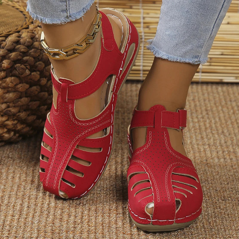 Women Sandals Shoes Summer Breathable Shoes Woman Soft Women Shoe Wedge Walking Shoes Party Women Sandal Footwear Female