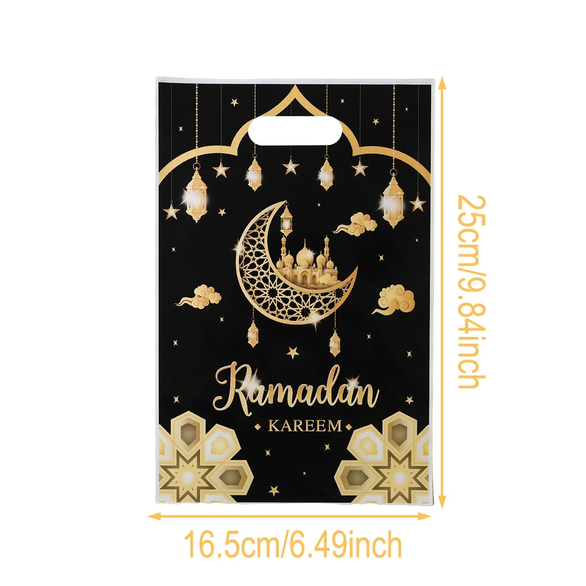 EID Mubarak Decoration Gift Bags Ramadan Decoration 2025 for Kid Candy Bags Ramadan Kareem Islamic Muslim Party Eid Al Adha Gift