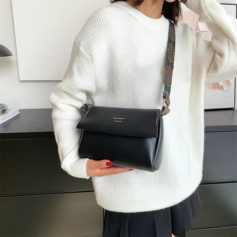 Luxury Fashion Crossbody Bag Women New Designer Shoulder Messenger Bags High Quality Pu Leather Female Purse And Handbags