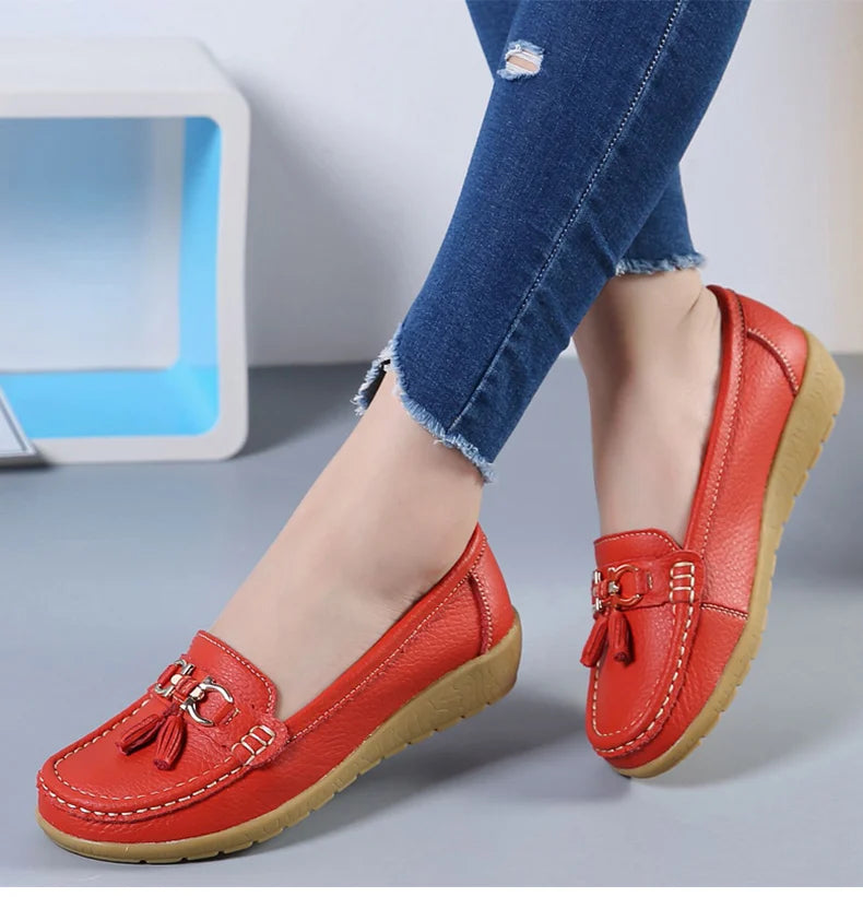 Women Shoes Slip On Loafers For Ballet Flats Women Moccasins Casual Sneakers Zapatos Mujer Flat Shoes For Women Casual Shoes