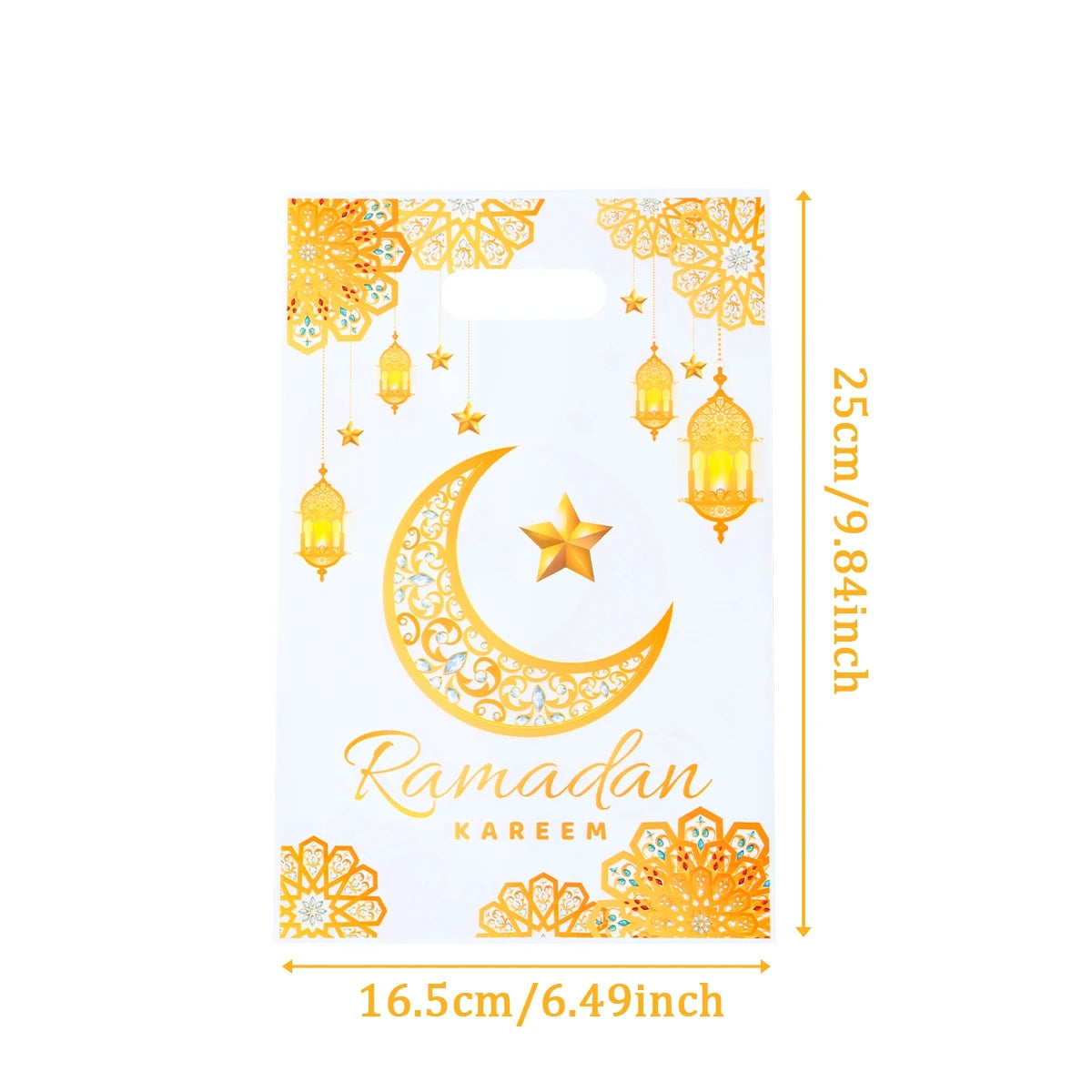 EID Mubarak Decoration Gift Bags Ramadan Decoration 2025 for Kid Candy Bags Ramadan Kareem Islamic Muslim Party Eid Al Adha Gift