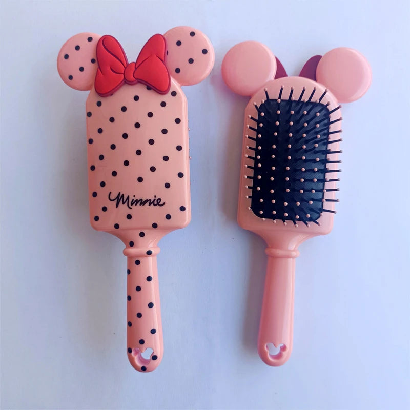 Disney Anime Figures Stitch Air Cushion Massage Combs Anime Cartoon Children Comb Hair Brush Hairdressing Tool Kids Toys Gifts