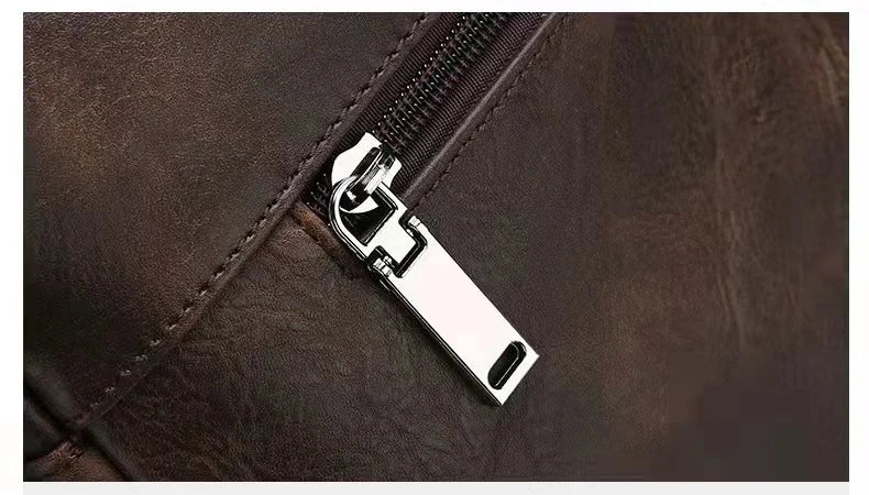 Luxury Brand Business Briefcase Men Leather Handbag For Man Messenger Shoulder Bag Office A4 Laptop Crossbody Bag MaleTote Bags