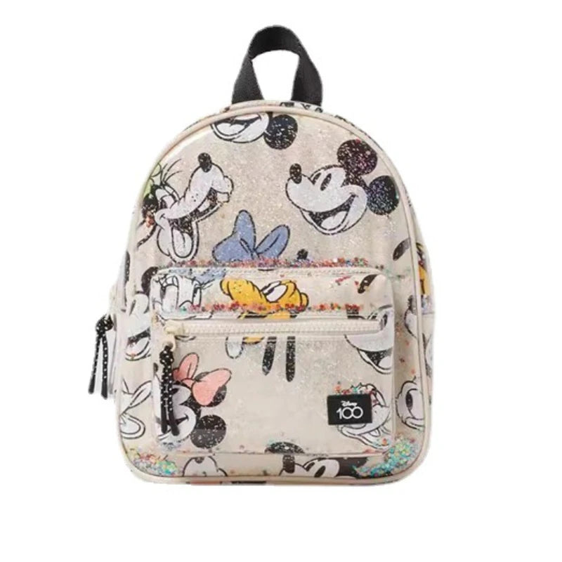 27X21X10 cm Disney cartoon Mickey Mouse  New  Kids  Backpack Mini Schoolbag  Girls and Boys  Cute Shoulder Bag