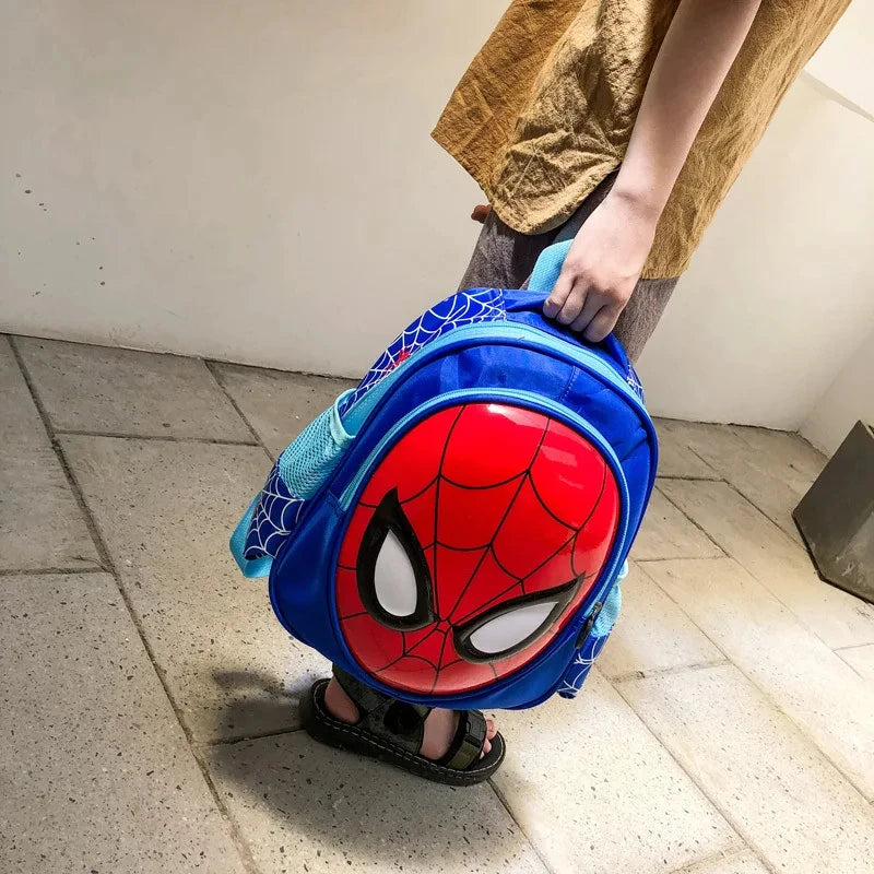 New Disney cartoon Avengers Spider-Man boys School Bag New Kindergarten Baby  Children's Small Backpack Cute  Backpack