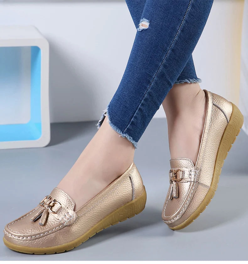 Women Shoes Slip On Loafers For Ballet Flats Women Moccasins Casual Sneakers Zapatos Mujer Flat Shoes For Women Casual Shoes