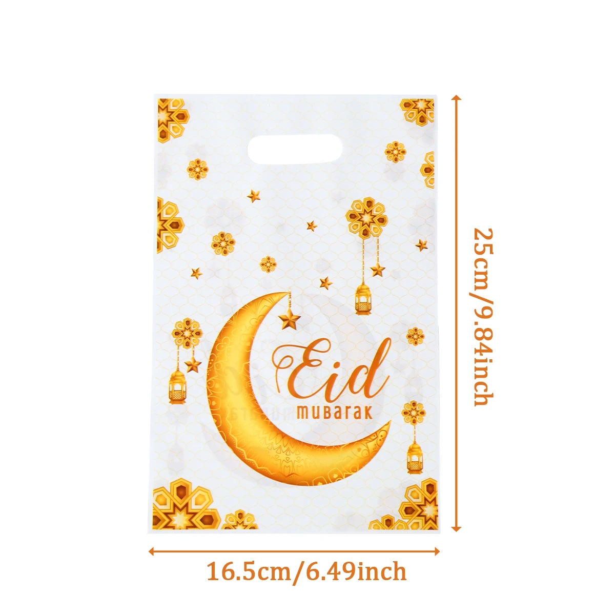 EID Mubarak Decoration Gift Bags Ramadan Decoration 2025 for Kid Candy Bags Ramadan Kareem Islamic Muslim Party Eid Al Adha Gift