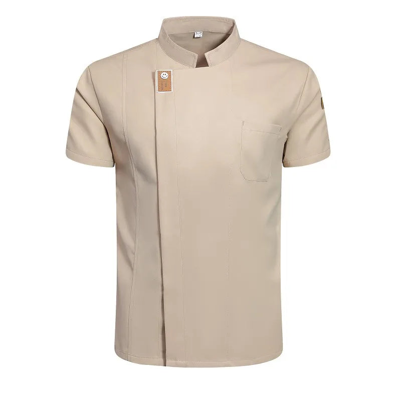 Professional Chef Work Clothes Catering Cooking Clothes Tops Restaurant Uniform Kitchen Shirt Hotel Cook Jacket Waiter Overalls