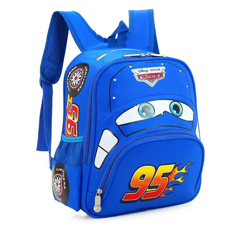 Disney  car children's bag kindergarten  boy safety backpack primary school students 3-6 years old