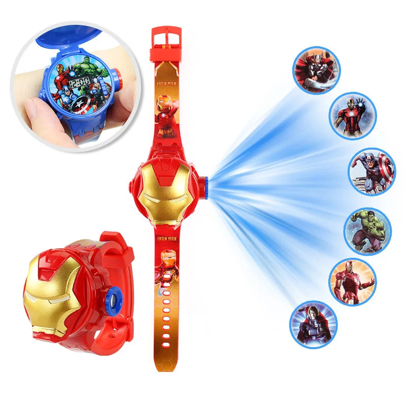 Lumens Cartoon Children's Watch Piece Colorful Flash With Waterproof