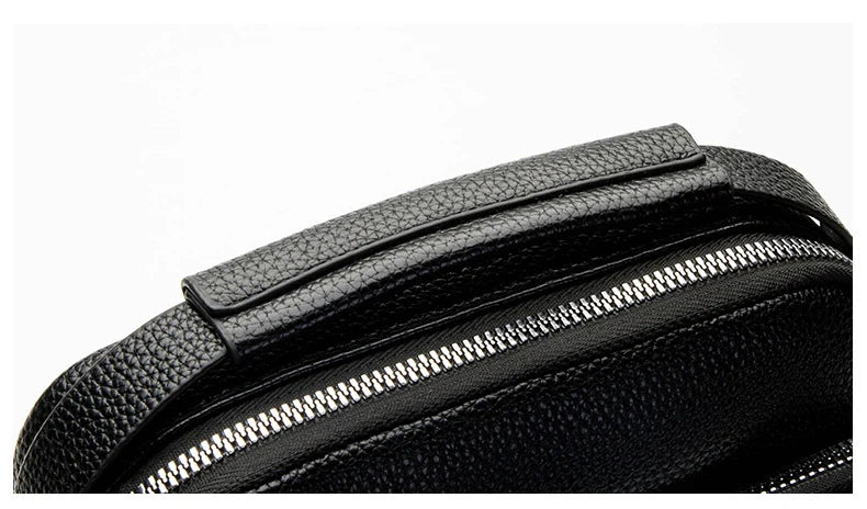 Luxury Brand Messenger Bag Men Leather Business Alligator Shoulder Bag Male Casual Sling Bag Crocodile Crossbody Bag For Men