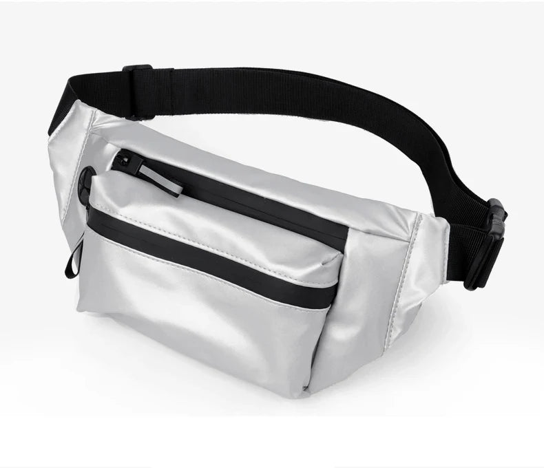 Brand Men Waist Bag Sports Fanny Pack Running Bicycle Chest Bag Male Sling Crossbody Bag Casual Hip Belt Bag Male Waist Packs