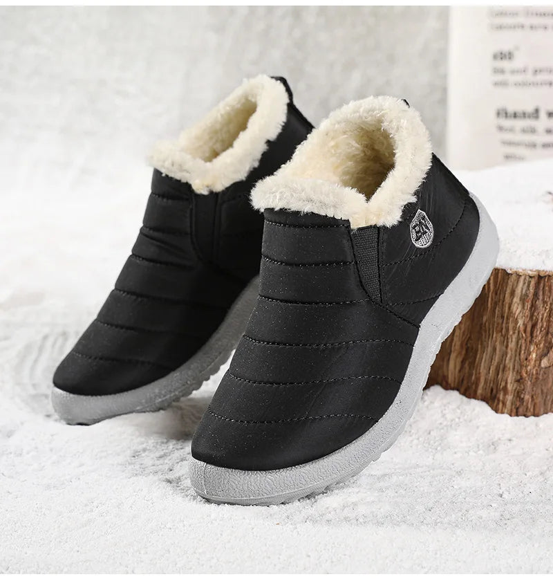 Women's Boots Warm Fur Winter Boots For Women Waterproof Snow Boots Ankle Botas Mujer 2023 Winter Shoes Women Winter Footwear