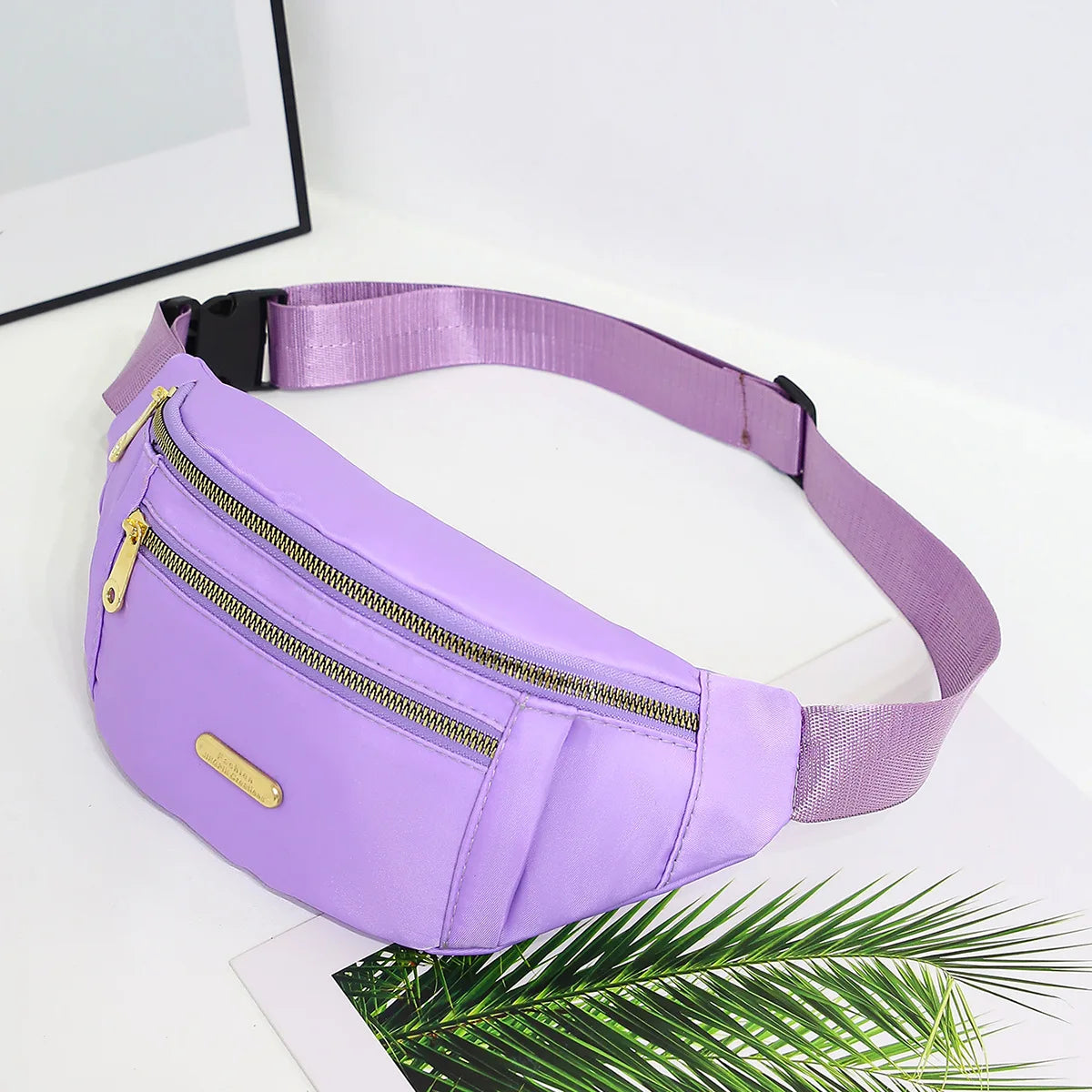 Fanny Packs Waist Pack for Women, Waterproof Waist Bag with Adjustable Strap for Travel Sports Running