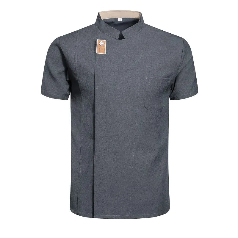 Professional Chef Work Clothes Catering Cooking Clothes Tops Restaurant Uniform Kitchen Shirt Hotel Cook Jacket Waiter Overalls