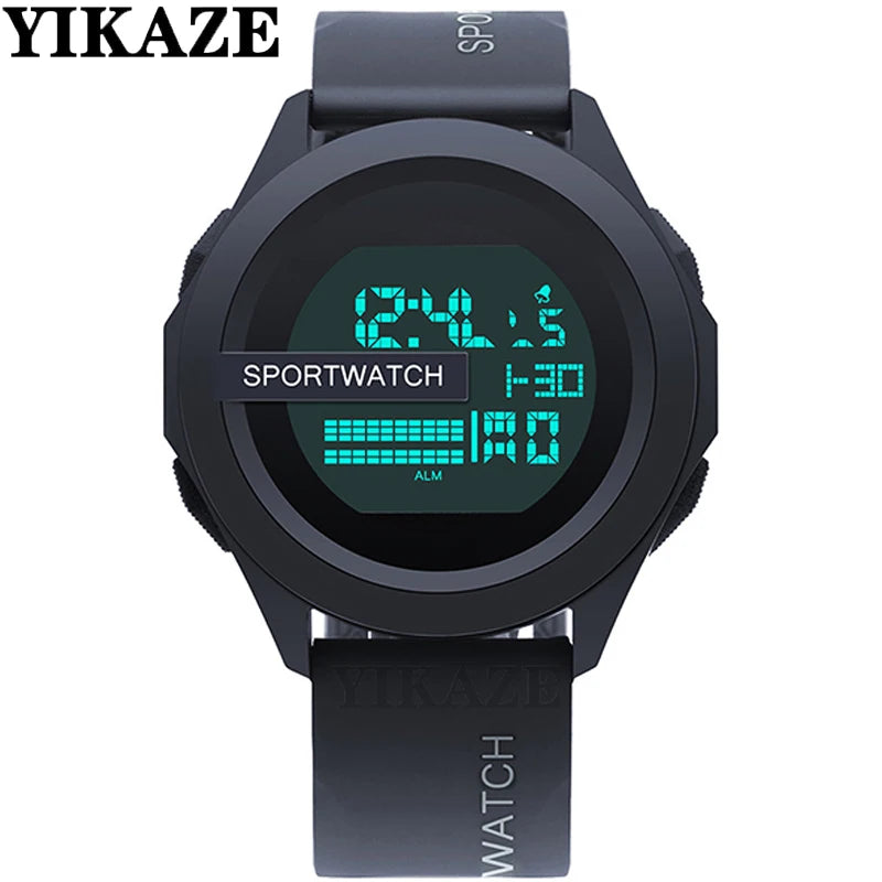 Men's Sports Watch Military Digital Men Watches Multifunction Clock Waterproof Luminous LED Electronic Wristwatch for kids Boys