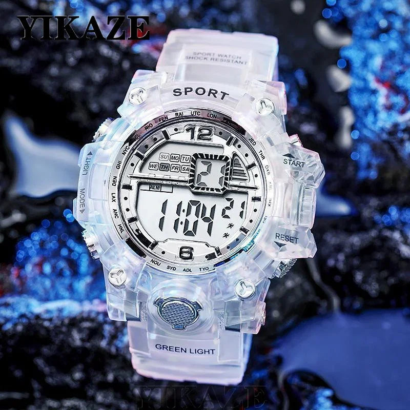 Men's LED Digital Watches Luminous Waterproof Men Sport Watch For Man Student Date Army Military Clock Relogio Masculino