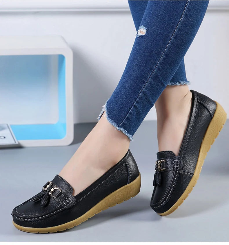 Women Shoes Slip On Loafers For Ballet Flats Women Moccasins Casual Sneakers Zapatos Mujer Flat Shoes For Women Casual Shoes