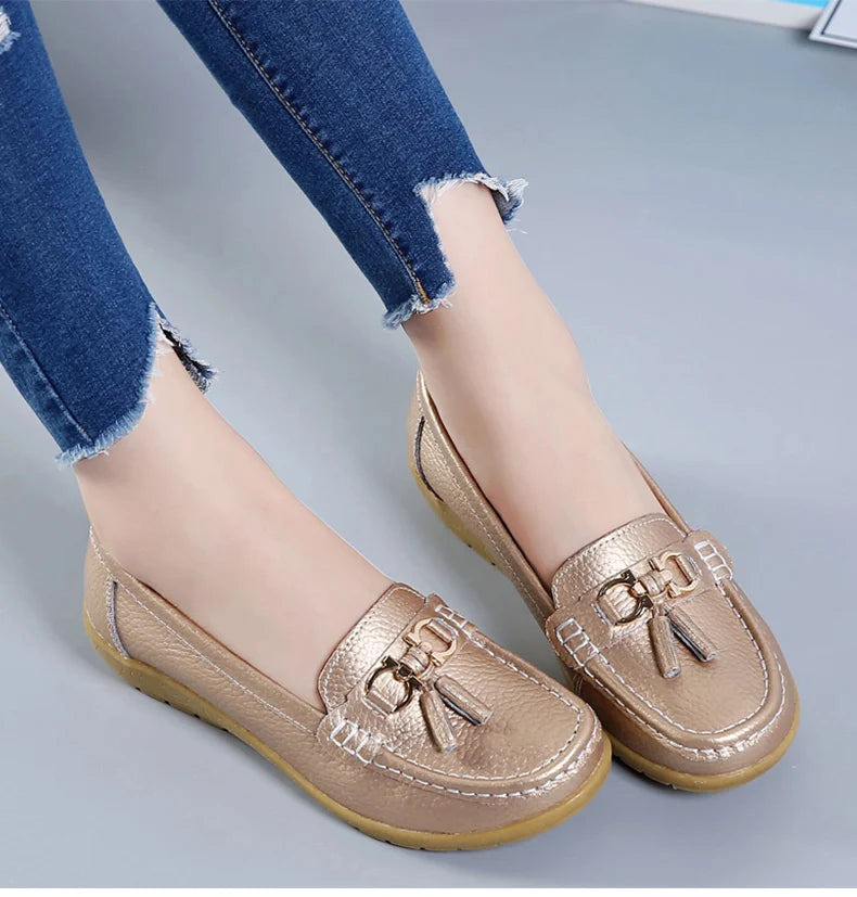 Women Shoes Slip On Loafers For Ballet Flats Women Moccasins Casual Sneakers Zapatos Mujer Flat Shoes For Women Casual Shoes