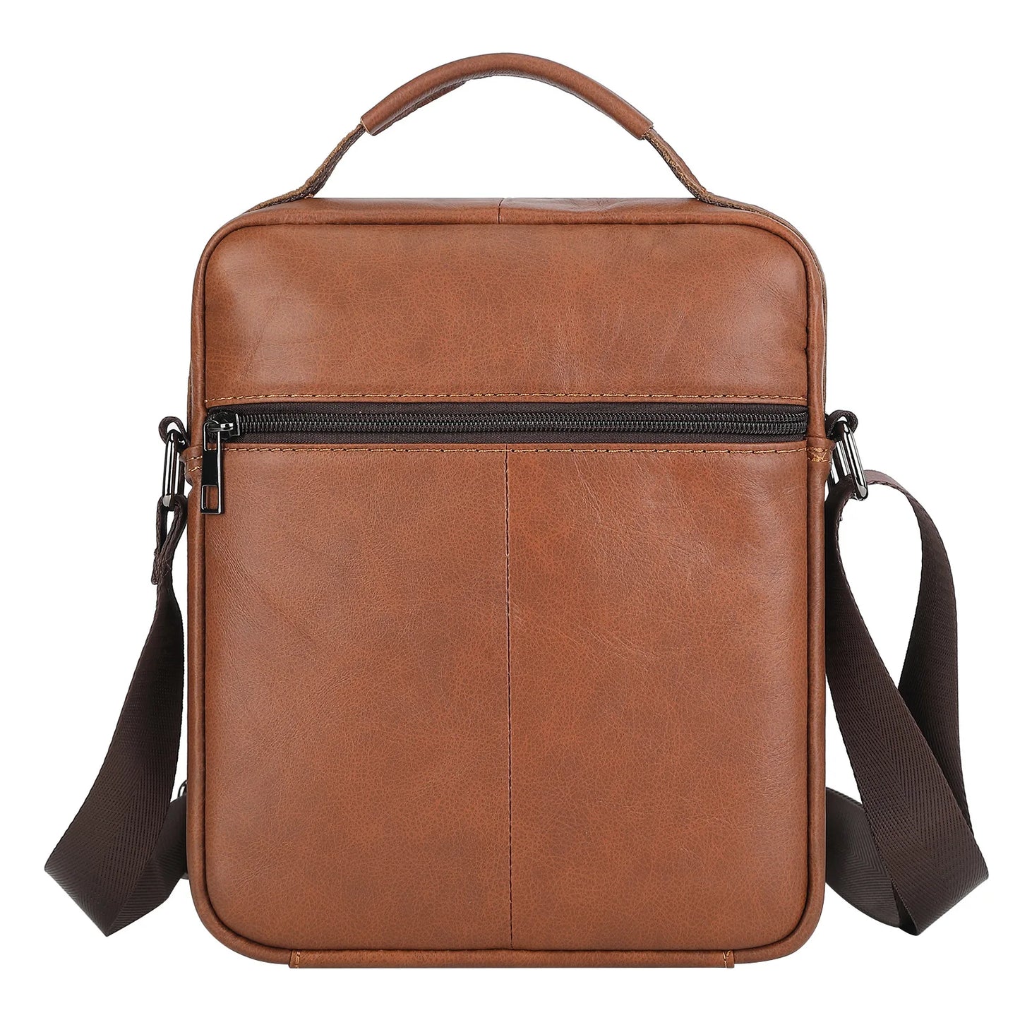 Genuine Leather Men Shoulder Bag Vintage Crossbody Bag For Men