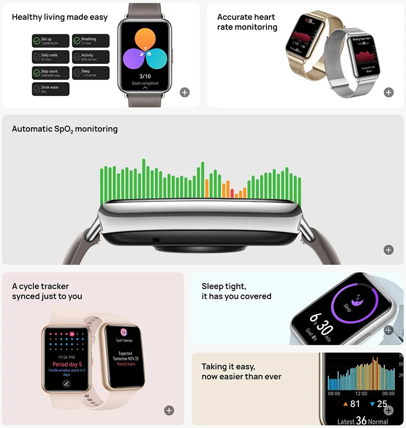HUAWEI WATCH FIT 2 1.74-inch HUAWEl FullView Display l Bluetooth Calling l Healthy Living Management