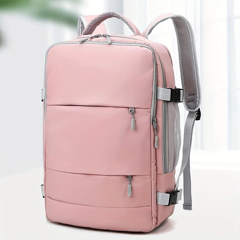 Women's Bag Large Capacity Journey Multifunction Backpack With Shoe Storage Multilayer Dry And Wet Separation Waterproof