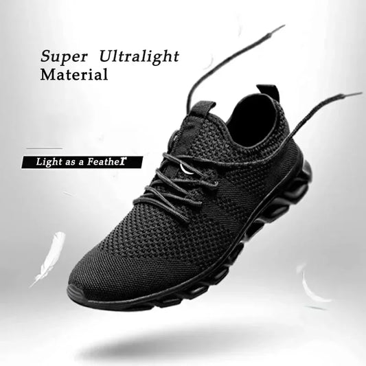 Hot Sale Light Running Shoes Comfortable Casual Men's Sneaker Breathable Non-slip Wear-resistant Outdoor Walking Men Sport Shoes